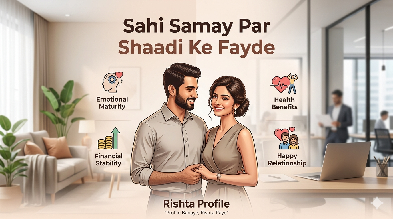 marriage at right age in india - rishta profile